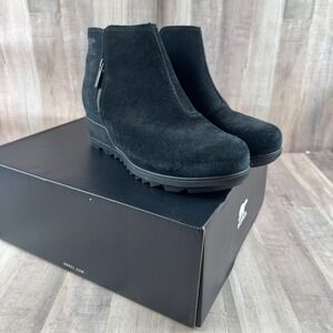 Sorel Black Ankle Boots